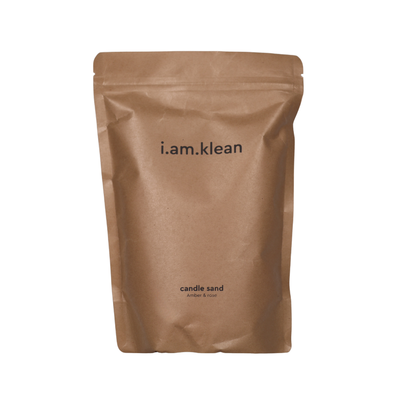 IAK Candle Sand Amber & Rose