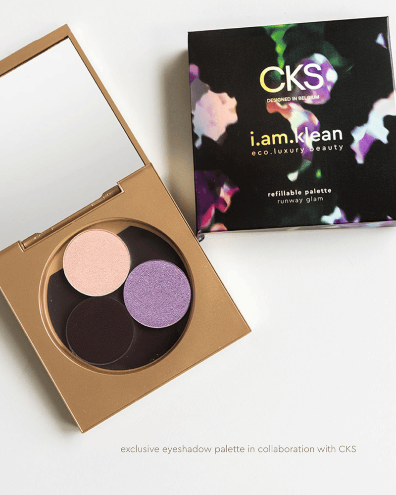 CKS x i.am.klean Refillable palette Runway Glam