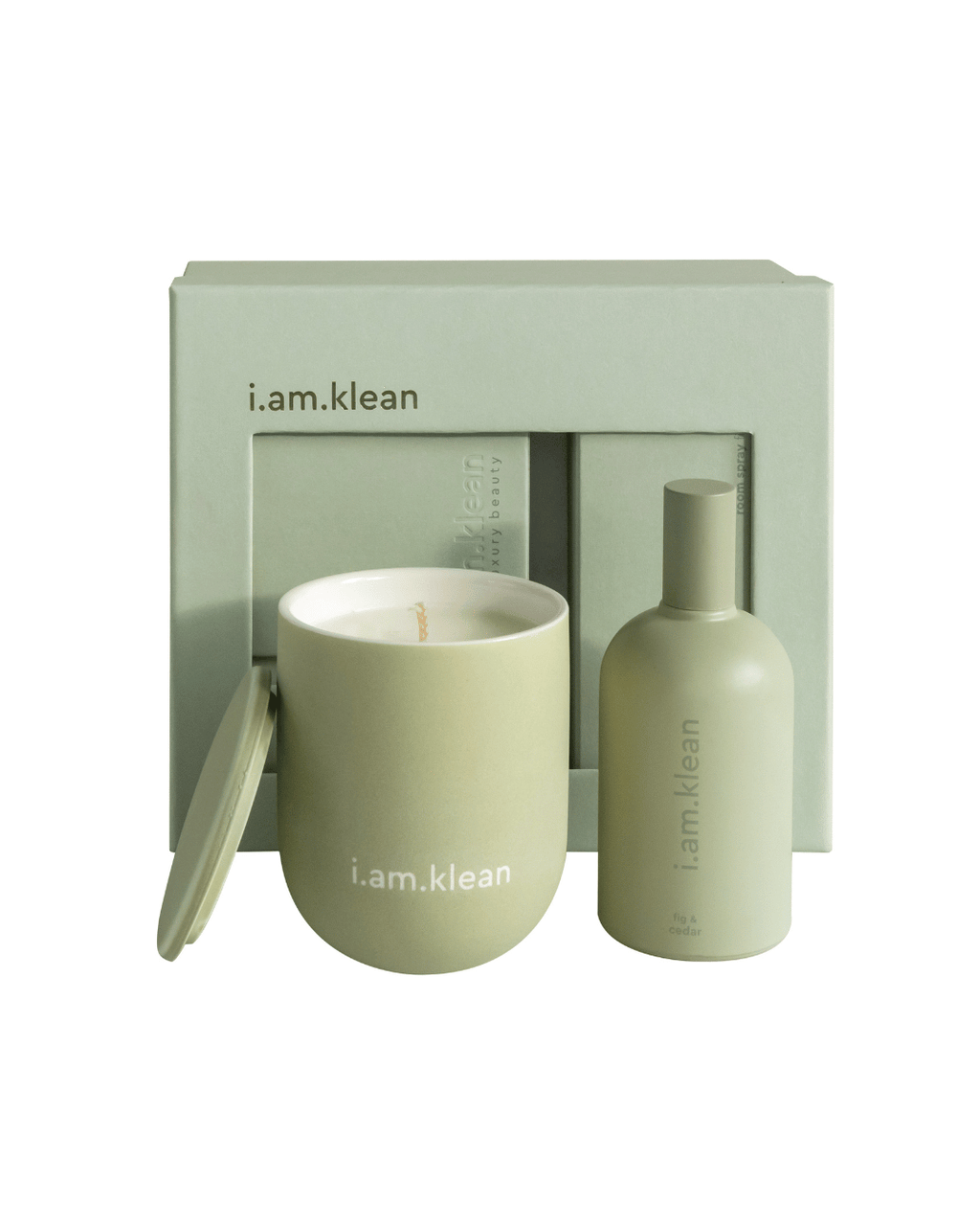 giftbox candle + roomspray