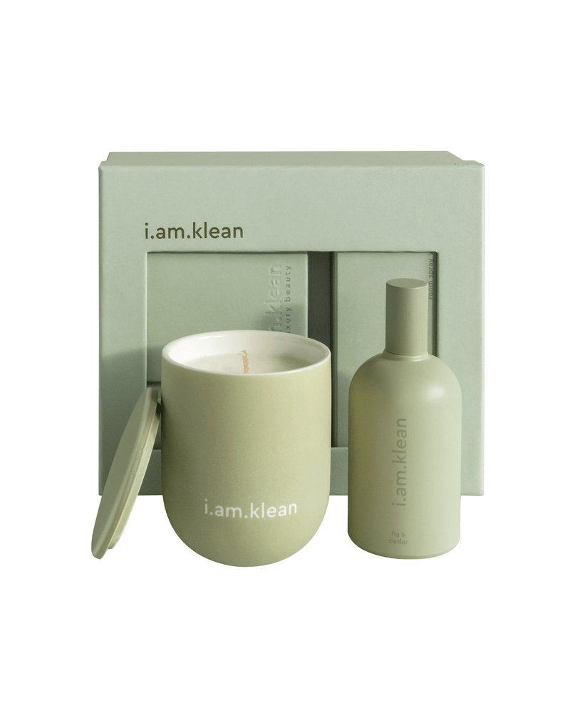 giftbox candle + roomspray