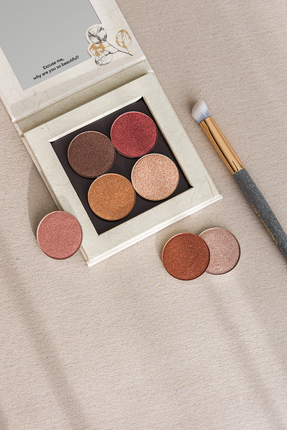 build your own eyeshadow palette - 4 shades