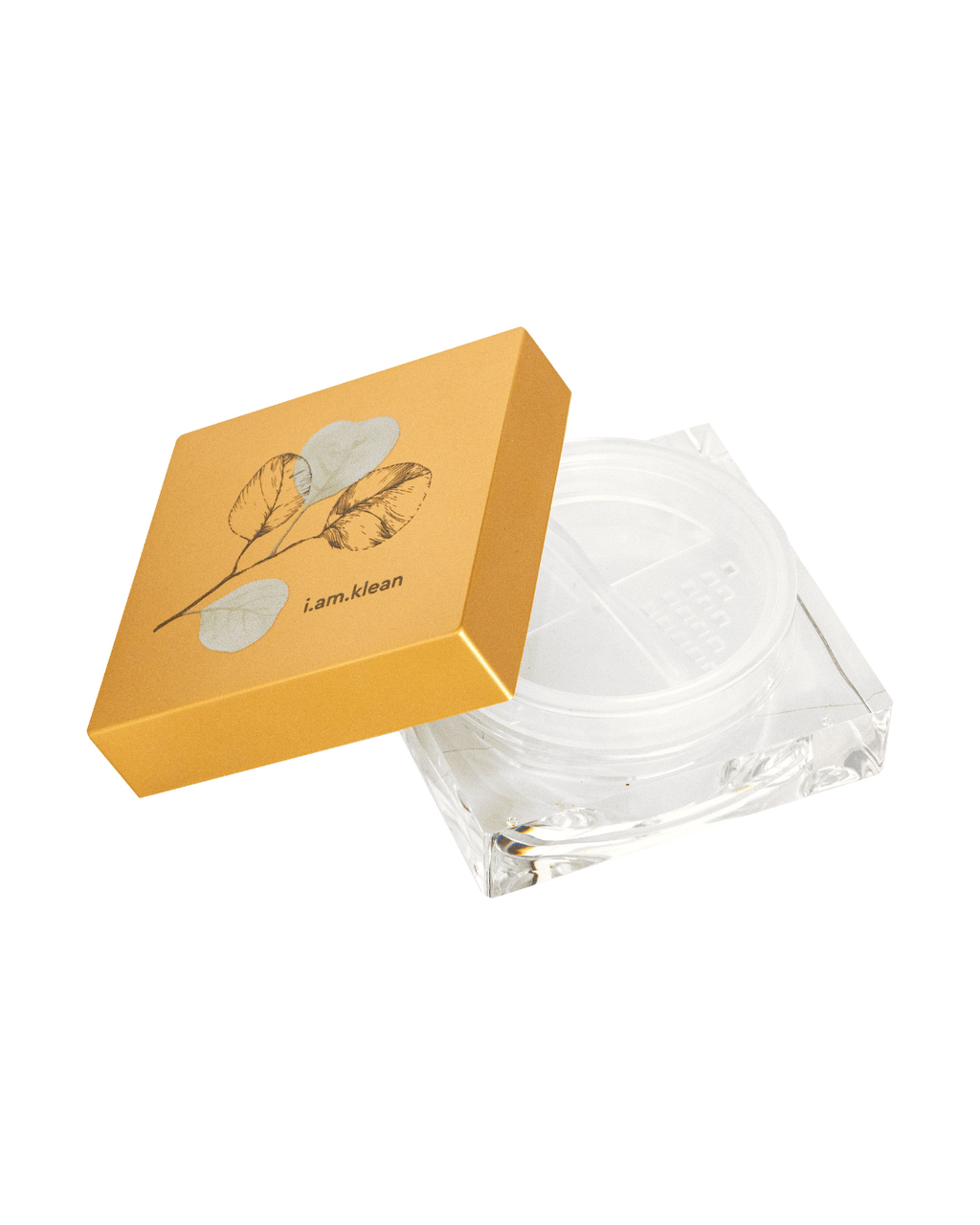 empty loose mineral foundation jar